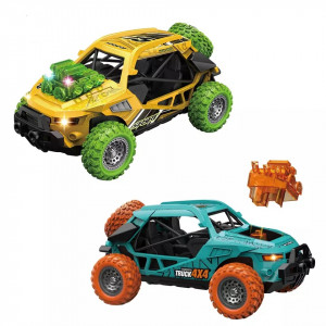 Set 2 masini pentru baieti Off-Road 4X4, functia de tragere inapoi - Img 11