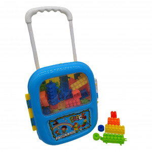 Set Cuburi pentru Construit 82 piese, Multicolor - Img 5