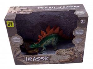 Figurina Dinozaur Stegosaurus, Jurassic World, Aspect Realist, Accesorii oua - Img 4