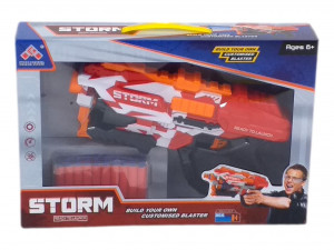 Set Arma de jucarie Blaster Storm, 20 gloante de spuma - Img 5