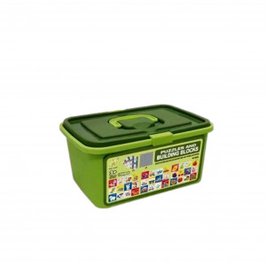 Set Cuburi pentru Construit, 3 puzzle-uri, 146 piese - Img 7