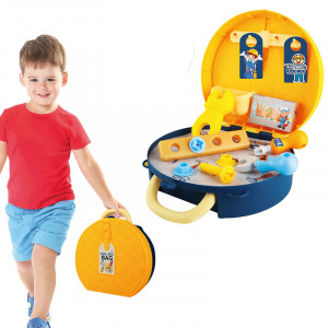 Set de unelte pentru baieti Valiza unelte 2in1, 22 piese, 3+ - Img 2