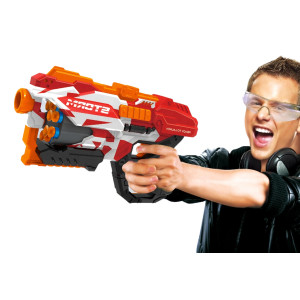 Arma de jucarie Blaster Storm 12 gloante de spuma, multicolor