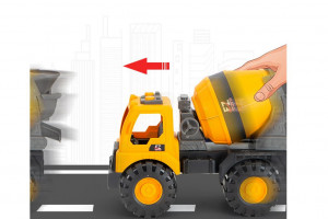 Betoniera de jucarie pentru baieti, 26 cm - Img 11