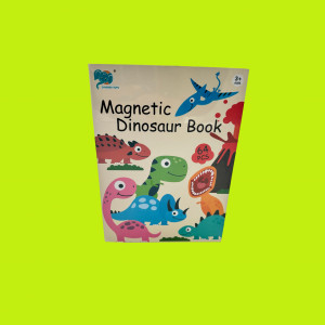 Carte magnetica "Lumea Dinozaurilor" 64piese - Img 12