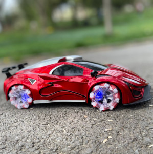 Masina cu telecomanda RC 2.4 Gz Drift, Vapori Apa, Concept Telecomanda USB, Incarcarea USB, Rosu - Img 12