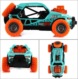 Set 2 masini pentru baieti Off-Road 4X4, functia de tragere inapoi - Img 12