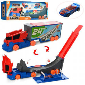 Set de joaca Tir, Masinuutele fac cascadorii, sunt lansate si se catapulteaza - Img 3