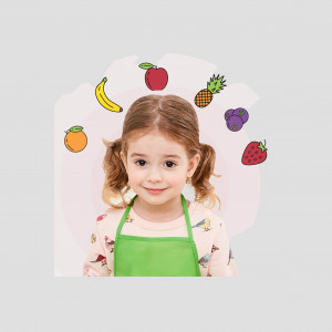 Stand aprozar cu rafturi din lemn si casa de marcat, cantar, legume, tavita de scris inclusa, tip Montessori, dimensiune 93x52x30 cm - Img 6