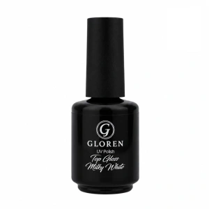 Top Gloss Milky White HEMA-free 13g Gloren