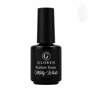 Rubber Base Milky White 13g Gloren