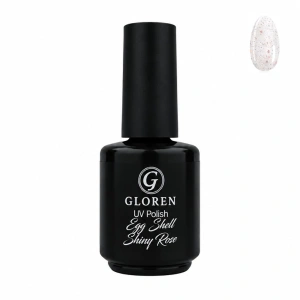 Top Coat Egg Shell Shiny Rose 13g Gloren