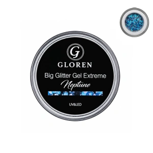 Big Glitter Gel Extreme Neptune 5g Gloren