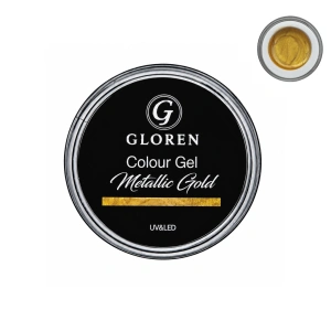 Colour Gel Metallic Gold 5g Gloren