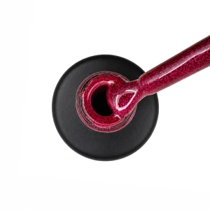 Oja Semipermanenta Glitter Bordeaux Fine 13g Gloren - Img 2
