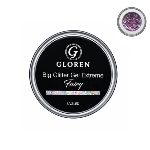 Big Glitter Gel Extreme Fairy 5g Gloren
