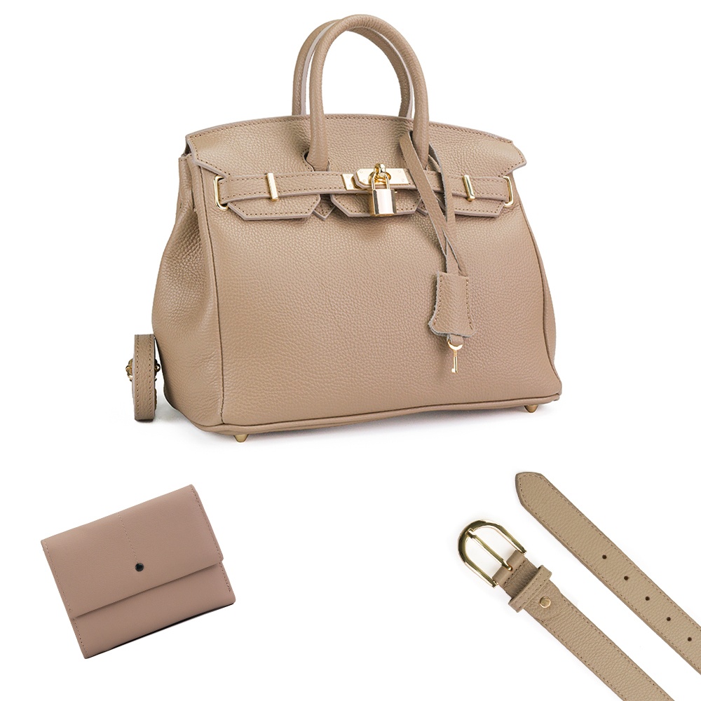 Pachet Edith + Portofel Alice + Curea Piele | Pachete Promotionale