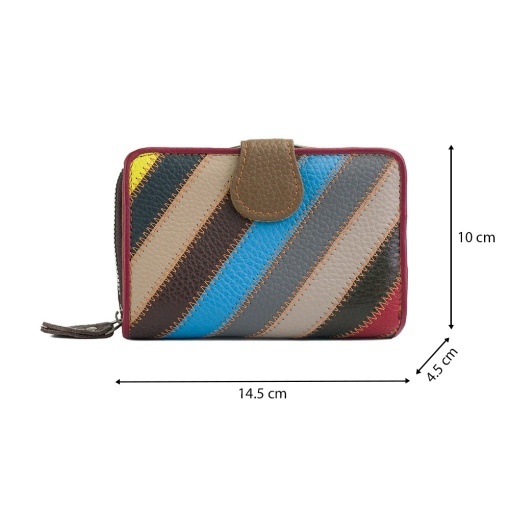 Portofel Piele Nina - MULTICOLOR 7 - Img 5