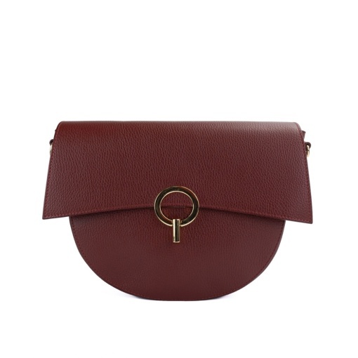 Poseta Piele Christine - BORDO - Img 2