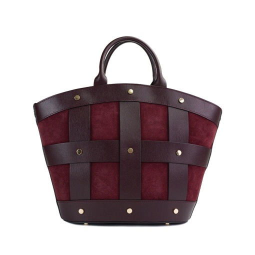 Poseta Piele Damiana - BORDO - Img 2