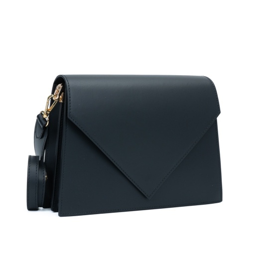 Poseta Piele Gabrielle - NEGRU