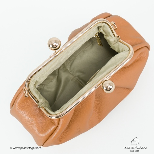 Poseta Piele Lilith - CAMEL - Img 3