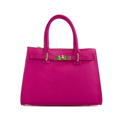 Poseta Piele Louise - FUCSIA - Img 2