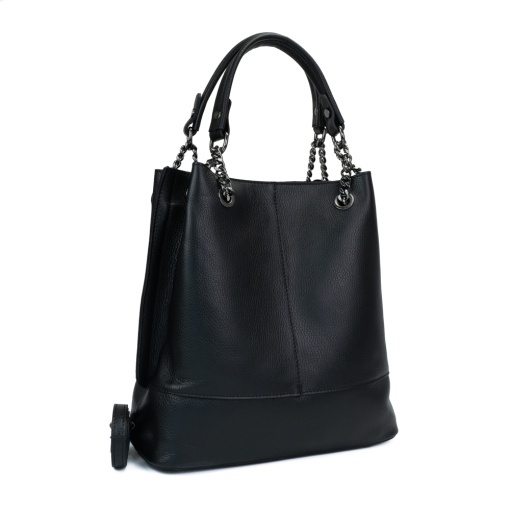 Poseta Piele Lucia - NEGRU