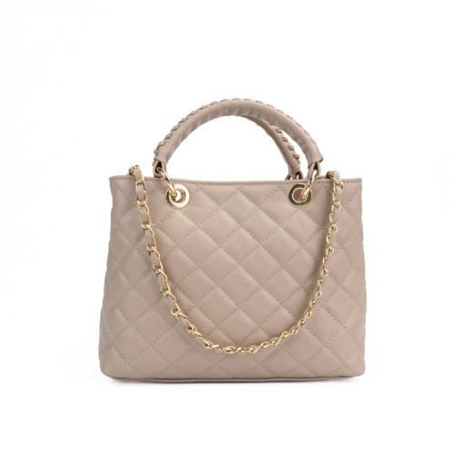Poseta Piele Mini Georgie - CREM - Img 2