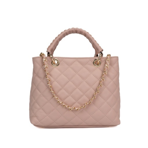 Poseta Piele Mini Georgie - ROZ-PUDRA - Img 2