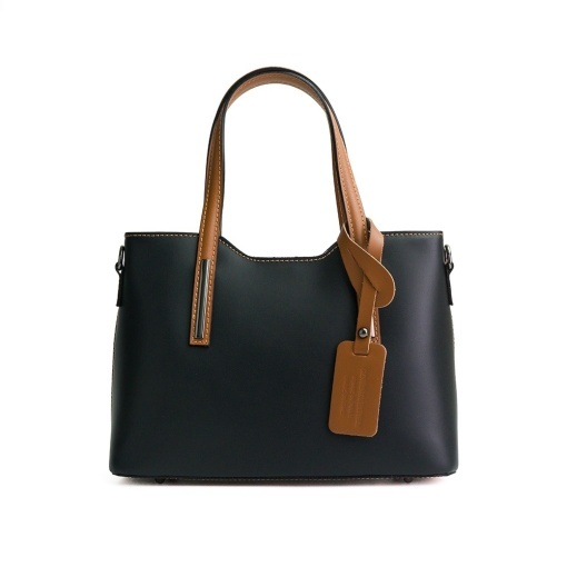 Poseta Piele Mini Michelle - NEGRU-CONIAC - Img 2