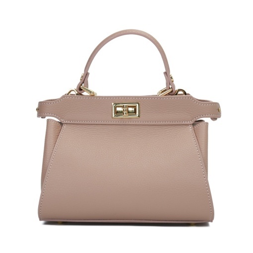 Poseta Piele Mini Otilia - ROZ-PUDRA - Img 3