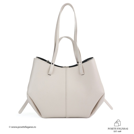 Poseta Piele Mirai - BEJ - Img 3