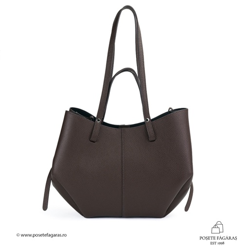 Poseta Piele Mirai - MARO INCHIS - Img 3
