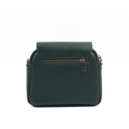 Poseta Piele Simone - VERDE INCHIS - Img 3