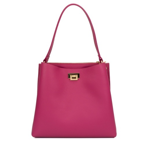 Poseta Piele Stephanie - FUCSIA - Img 2
