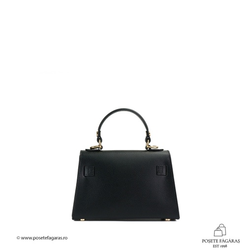Poseta Piele Thea Baby - NEGRU - Img 3