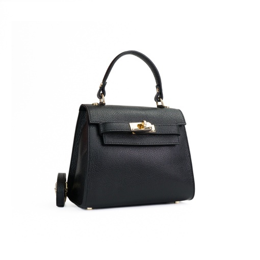 Poseta Piele Thea - NEGRU