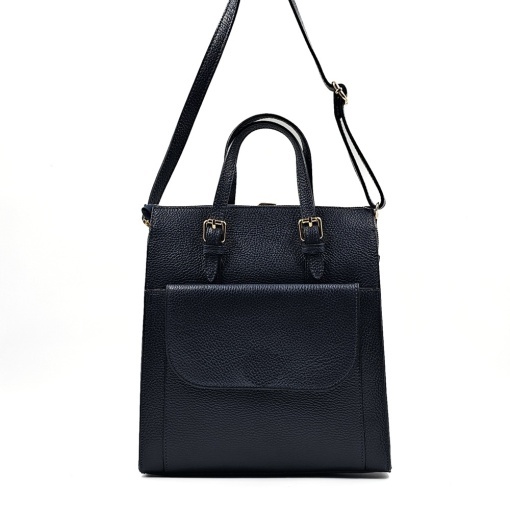 Rucsac Piele Alessa - NEGRU - Img 2