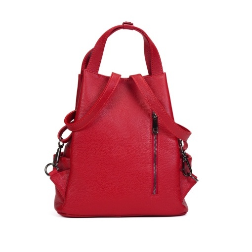 Rucsac Piele Charlene - ROSU - Img 3