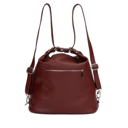 Rucsac Piele Sonia - BORDO - Img 4