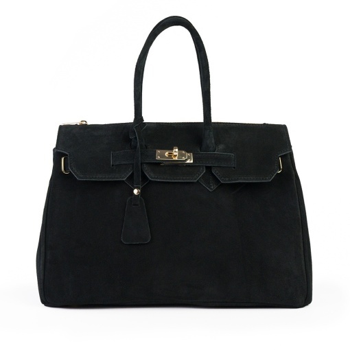 Poseta Claire - Piele Intoarsa NEGRU - Img 2
