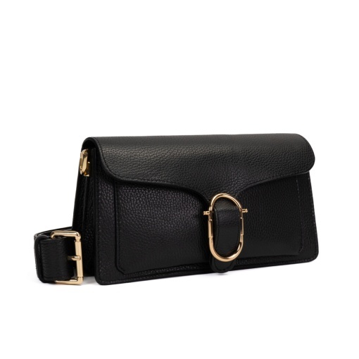 Poseta Piele Anabelle - NEGRU
