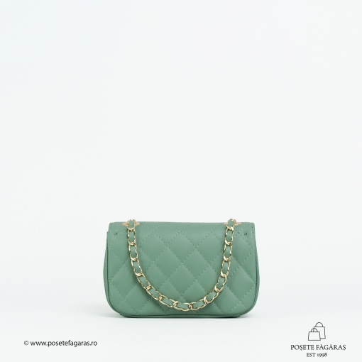 Poseta Piele Baby Ruby - MENTA - Img 3