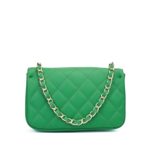 Poseta Piele Baby Ruby Resigilata - VERDE - Img 3