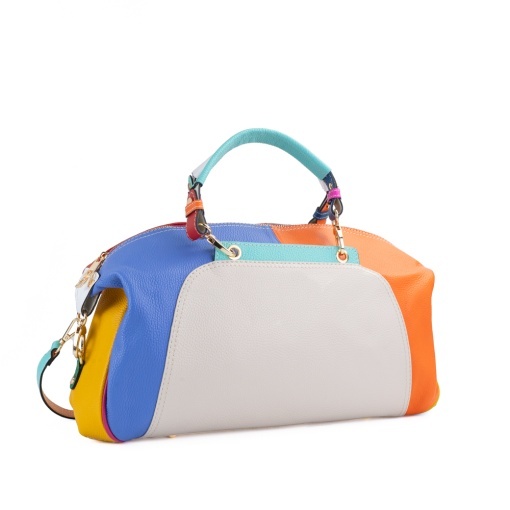 Poseta Piele Catinca - MULTICOLOR 9