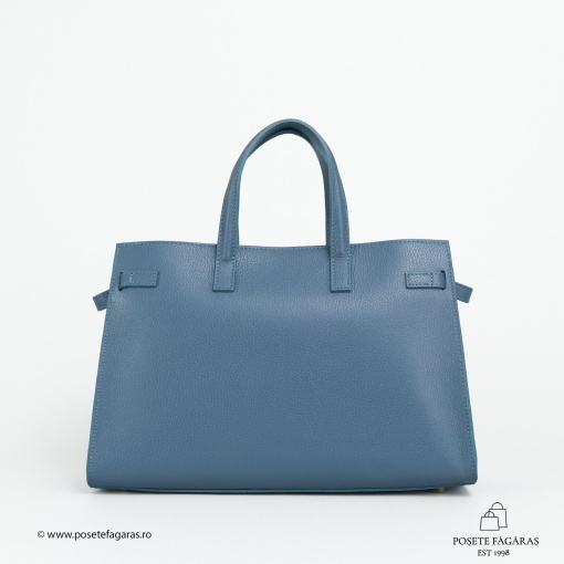 Poseta Piele Celina - ALBASTRU-DESCHIS - Img 3