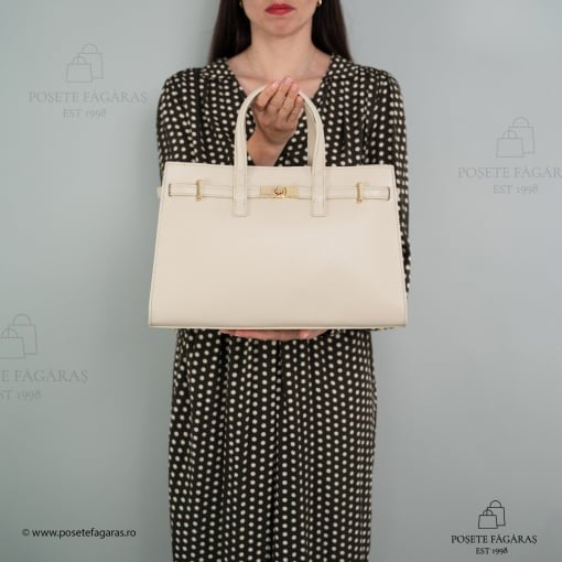 Poseta Piele Celina - CAMEL - Img 6