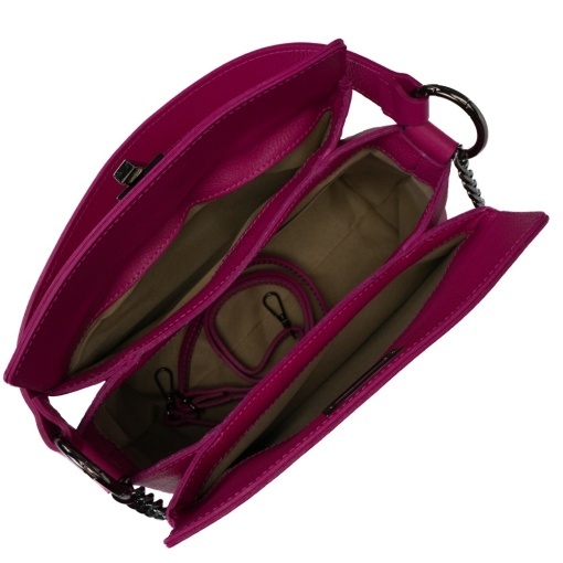 Poseta Piele Daria - FUCSIA - Img 4