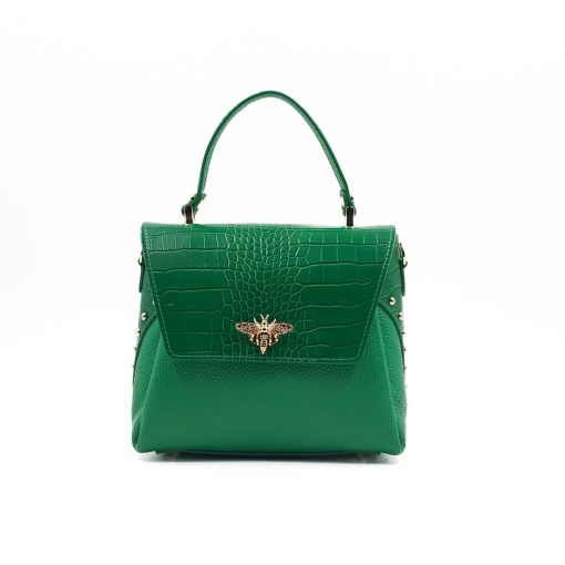 Poseta Piele Eveline - VERDE - Img 2